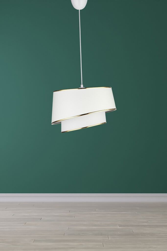 Opviq Luster KS-2003, Висина на капачето: 21 см, IP20, Бело-златна боја