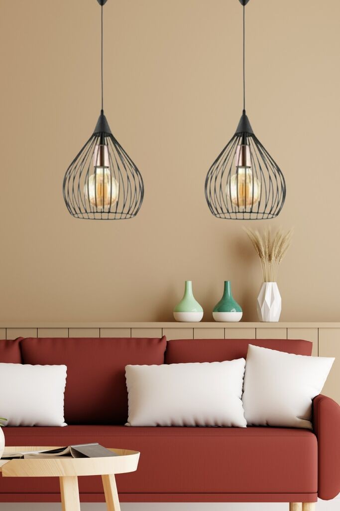 Opviq Luster LB046x2, 23 см, IP20, црна