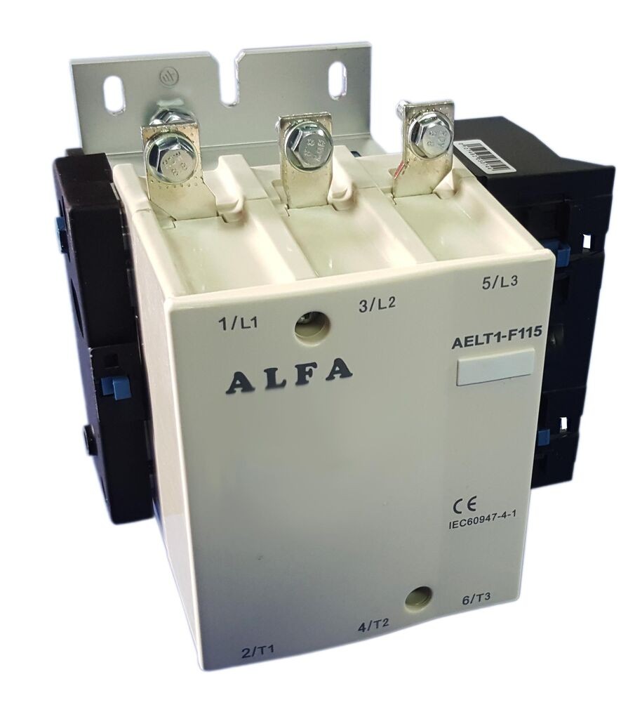 Alfa Electric Контактор 115A 3NO 230V AC AELT1-F115