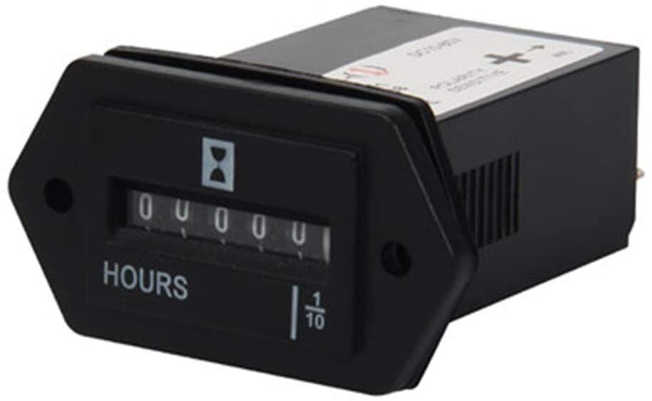 Alfa Electric Мерач на работни сати 10-80V DC AESCS-1