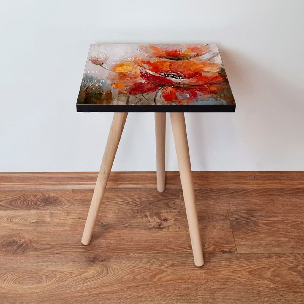 Маса Hanah Home Club Shp303, 35x42x35 см, шарена