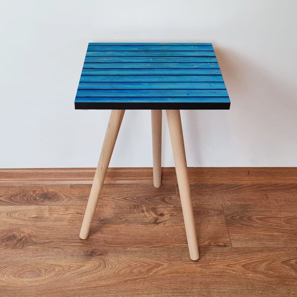 Маса Hanah Home Club Shp386, 35x42x35 см, сина