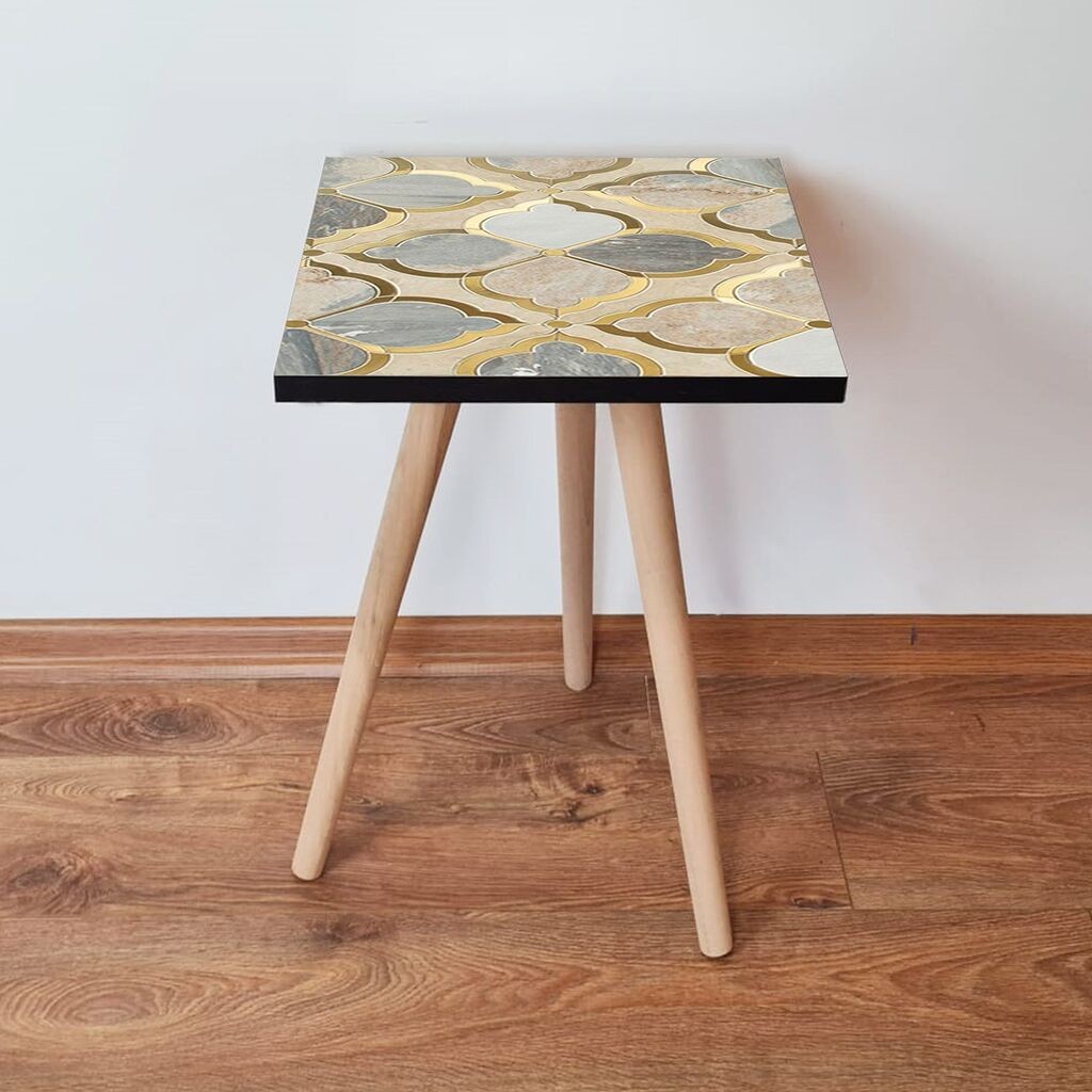 Маса Hanah Home Club Shp271, 35x42x35 см, шарена