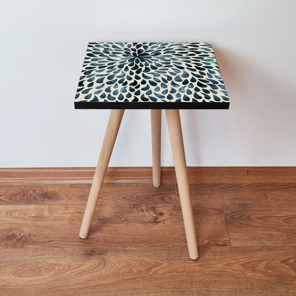 Маса Hanah Home Club Shp54, 35x42x35 см, шарена