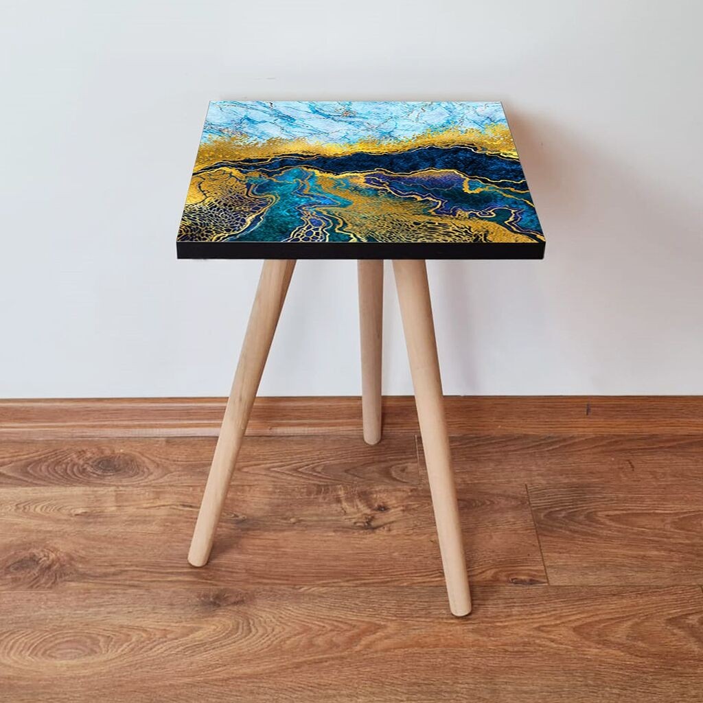 Маса Hanah Home Club Shp90, 35x42x35 см, шарена