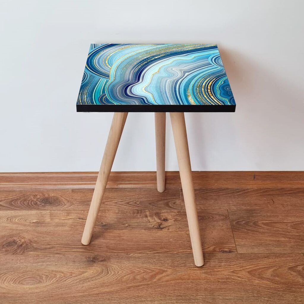 Маса Hanah Home Club Shp89, 35x42x35 см, сина