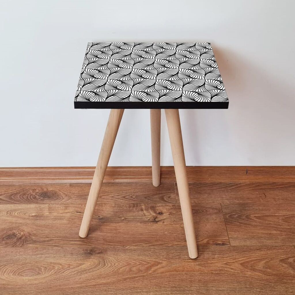 Маса Hanah Home Club Shp222, 35x42x35 см, црна