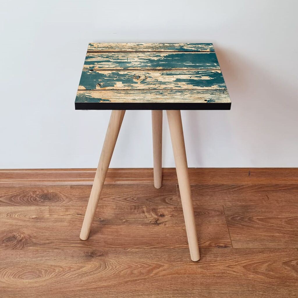 Маса Hanah Home Club Shp5, 35x42x35 см, кафеава