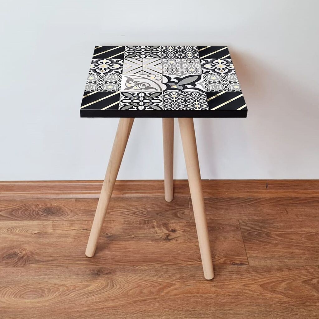 Маса Hanah Home Club Shp384, 35x42x35 см, шарена