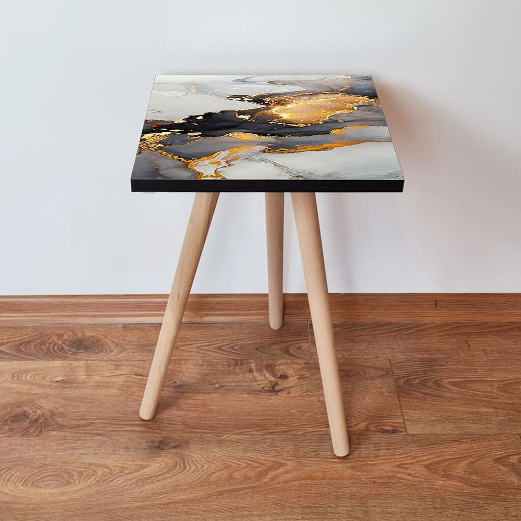 Маса Hanah Home Club Shp83, 35x42x35 см, шарена