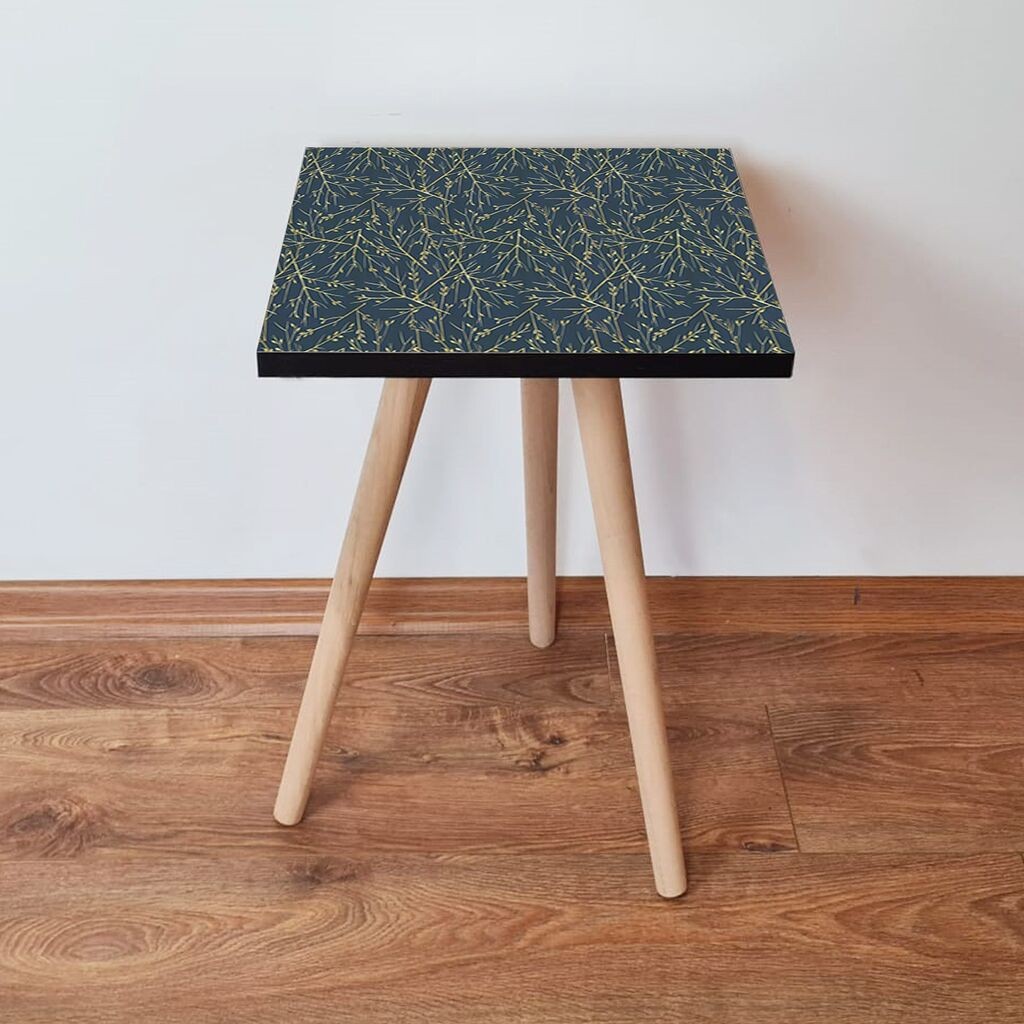 Маса Hanah Home Club Shp236, 35x42x35 см, темно сина