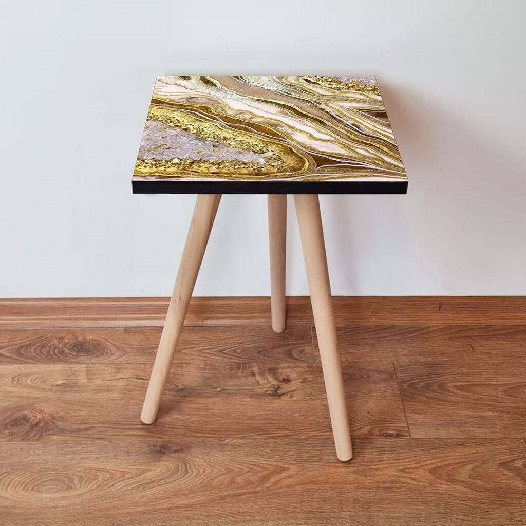 Маса Hanah Home Club Shp284, 35x42x35 см, шарена