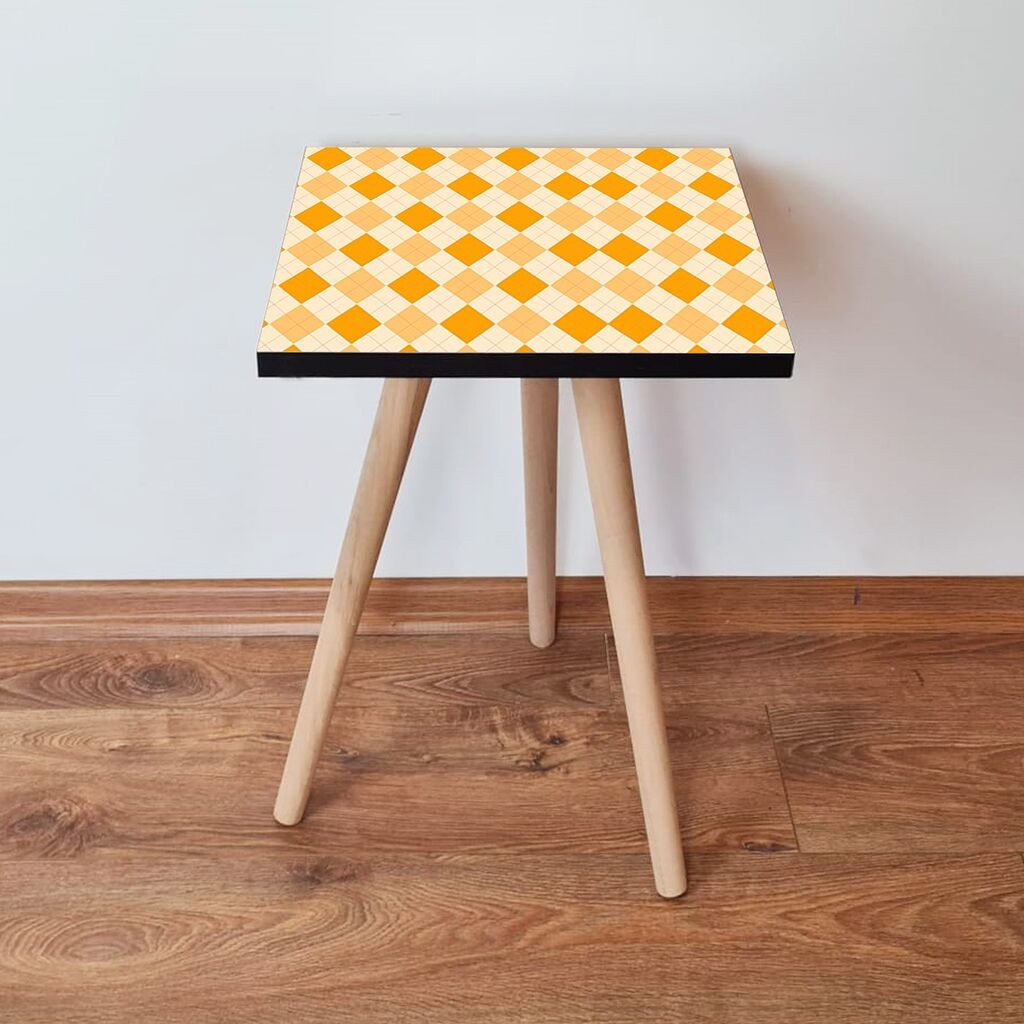 Маса Hanah Home Club Shp326, 35x42x35 см, портокалова