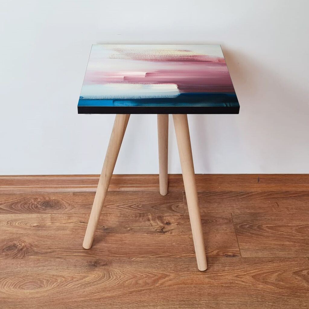 Маса Hanah Home Club Shp95, 35x42x35 см, шарена