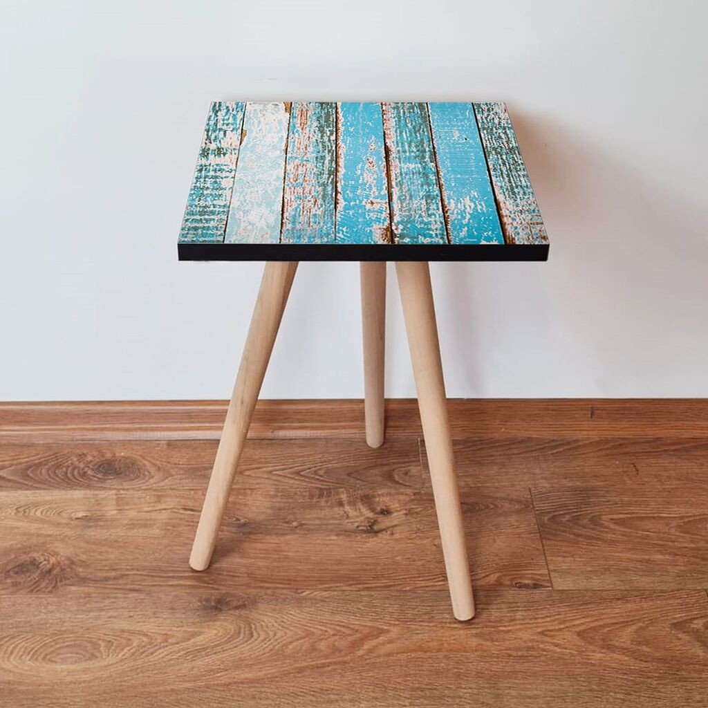 Маса Hanah Home Club Shp6, 35x42x35 см, сина