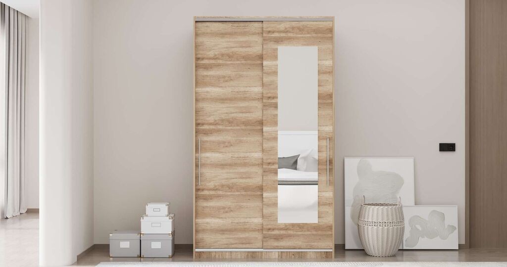 Гардеробер Hanah Home Elite Plus, 120x207x52 см, даб