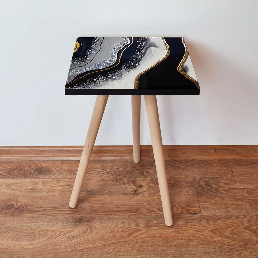 Маса Hanah Home Club Shp285, 35x42x35 см, шарена