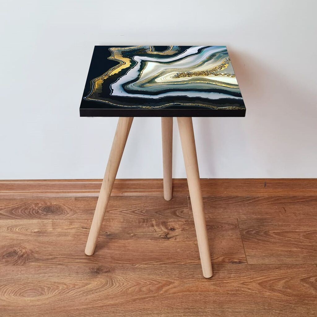 Маса Hanah Home Club Shp286, 35x42x35 см, шарена