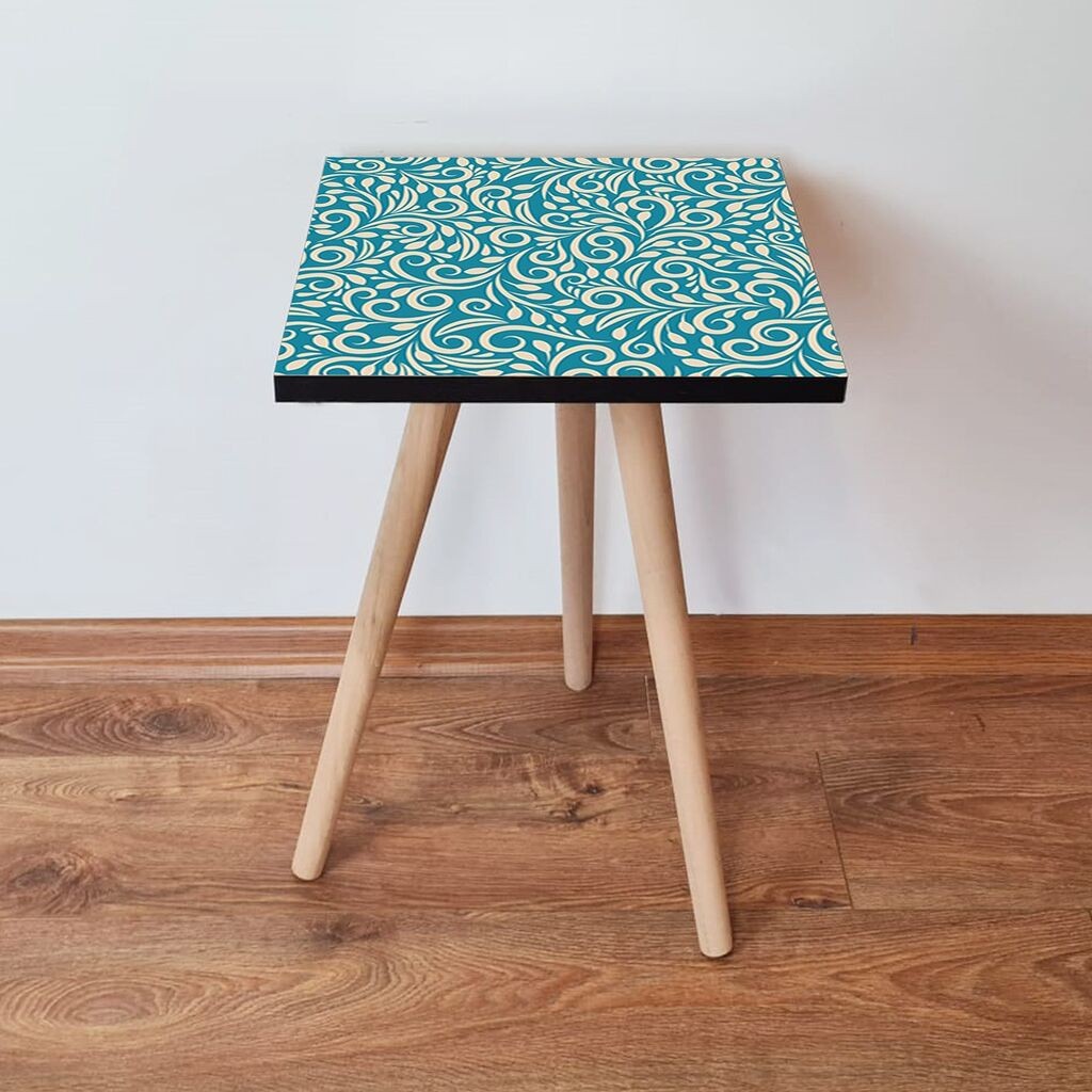 Маса Hanah Home Club Shp171, 35x42x35 см, тиркизна