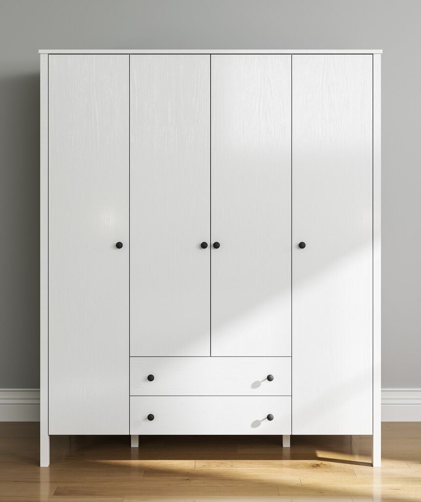 Гардеробер Hanah Home FRN-20013, 160x194,8x57 см, бела