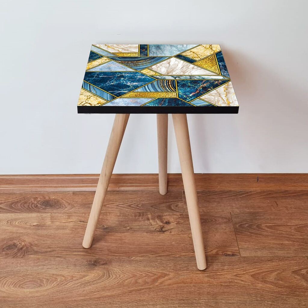 Маса Hanah Home Club Shp84, 35x42x35 см, шарена