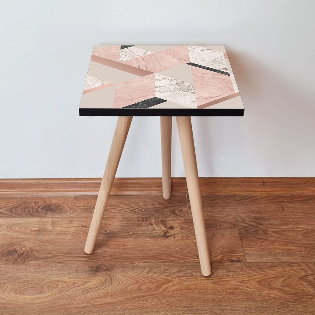 Маса Hanah Home Club Shp317, 35x42x35 см, шарена