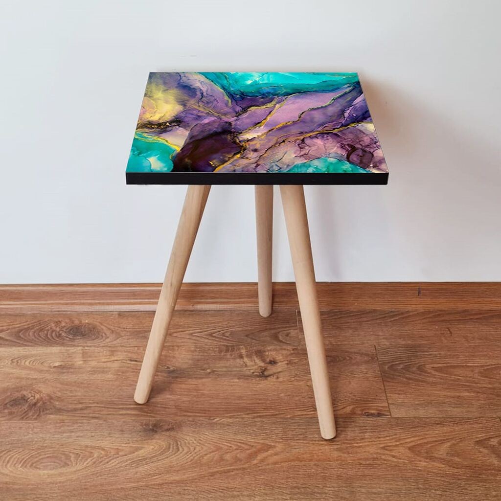 Маса Hanah Home Club Shp282, 35x42x35 см, шарена