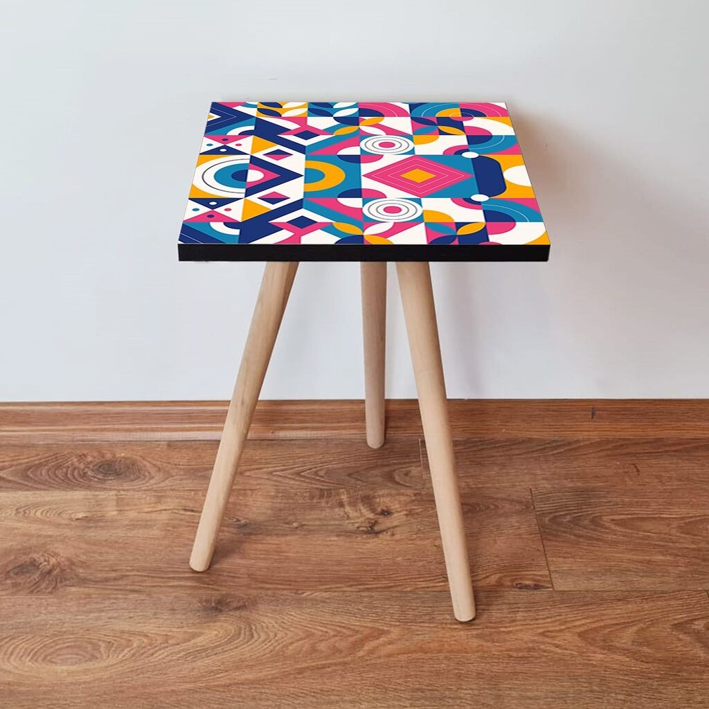 Маса Hanah Home Club Shp215, 35x42x35 см, шарена