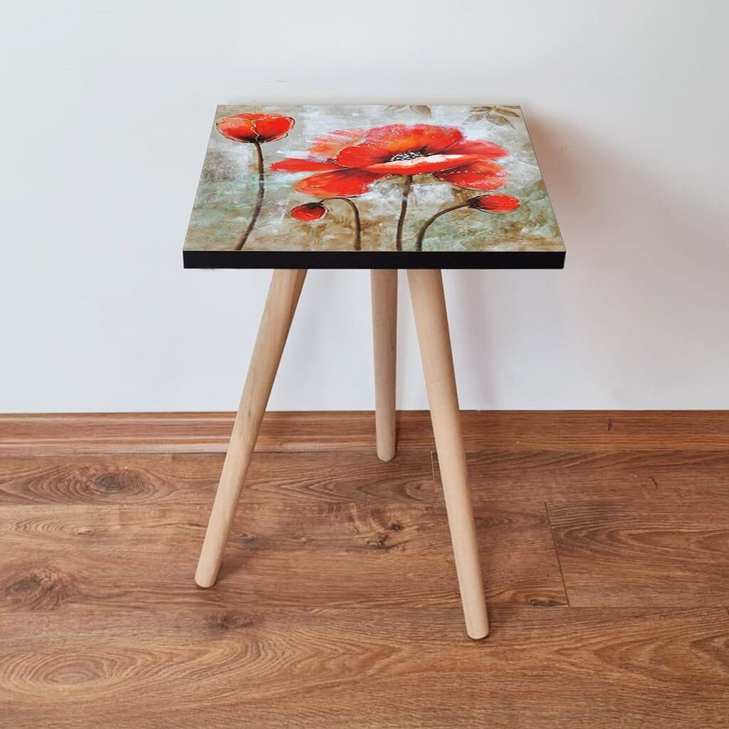 Маса Hanah Home Club Shp301, 35x42x35 см, шарена