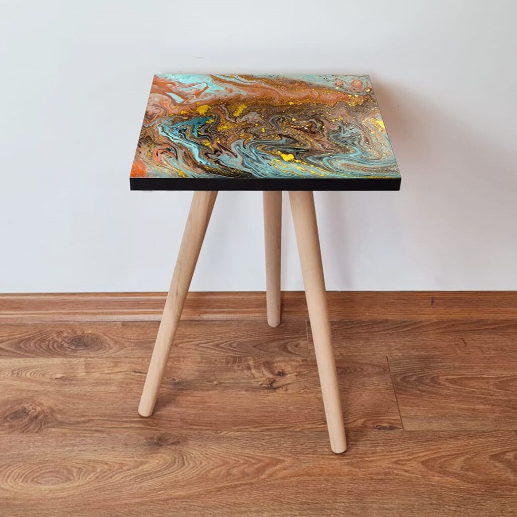 Маса Hanah Home Club Shp280, 35x42x35 см, шарена