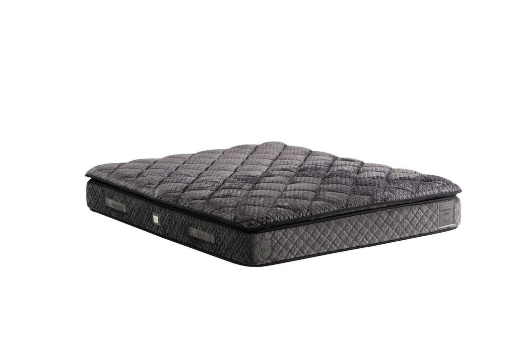 Душек Hanah Home, 160x200 см, темно сив