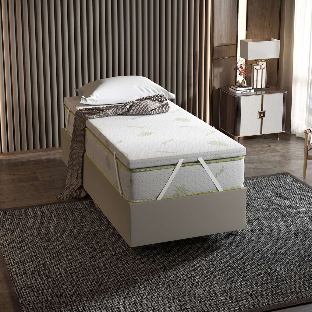 Душек Hanah Home Aloevera, 90x200 см, бел