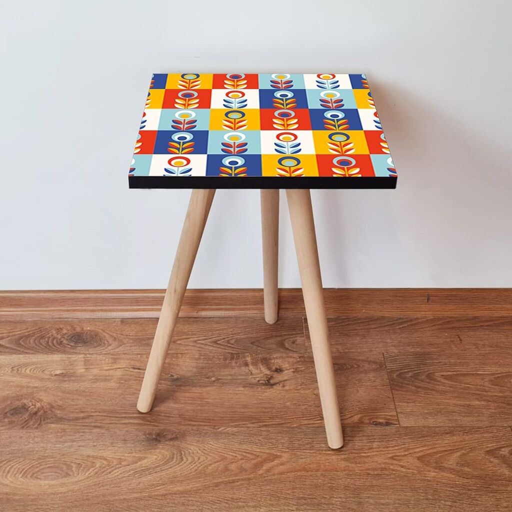 Маса Hanah Home Club Shp375, 35x42x35 см, шарена