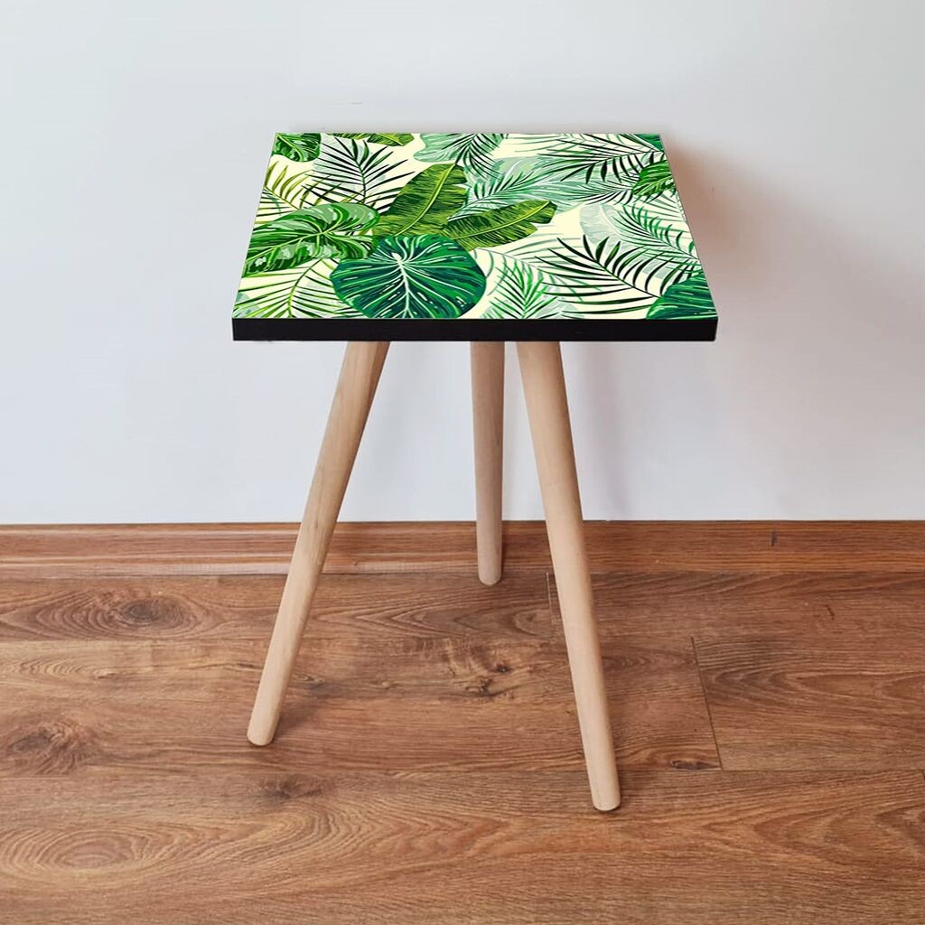 Маса Hanah Home Club Shp98, 35x42x35 см, зелена