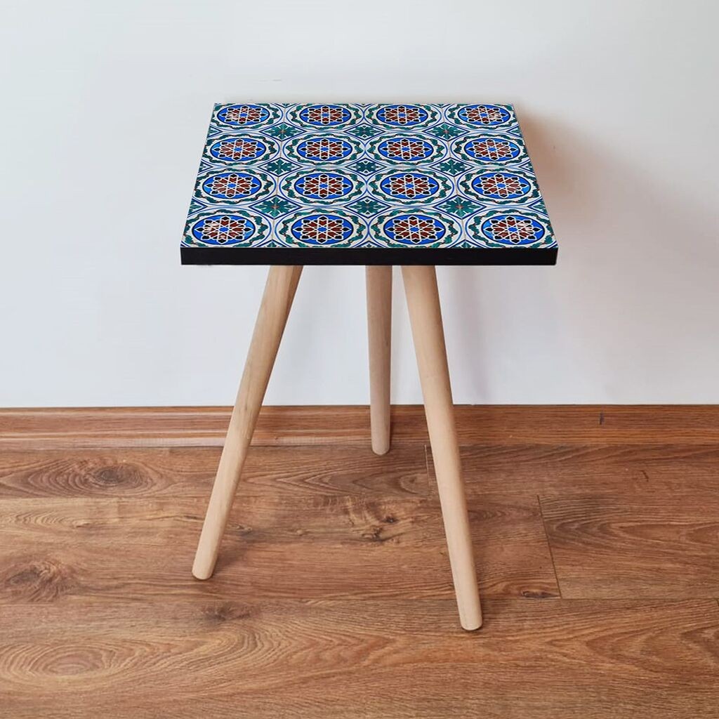 Маса Hanah Home Club Shp50, 35x42x35 см, шарена