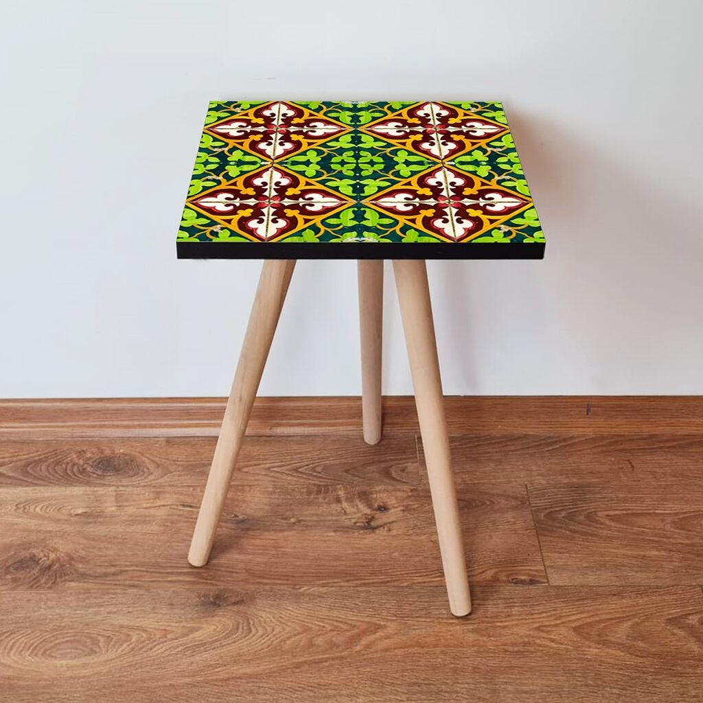 Маса Hanah Home Club Shp49, 35x42x35 см, шарена