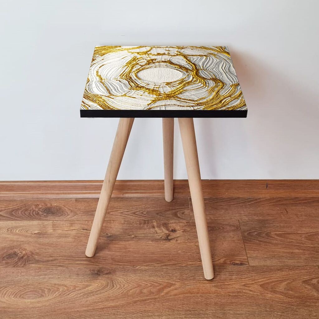 Маса Hanah Home Club Shp101, 35x42x35 см, шарена