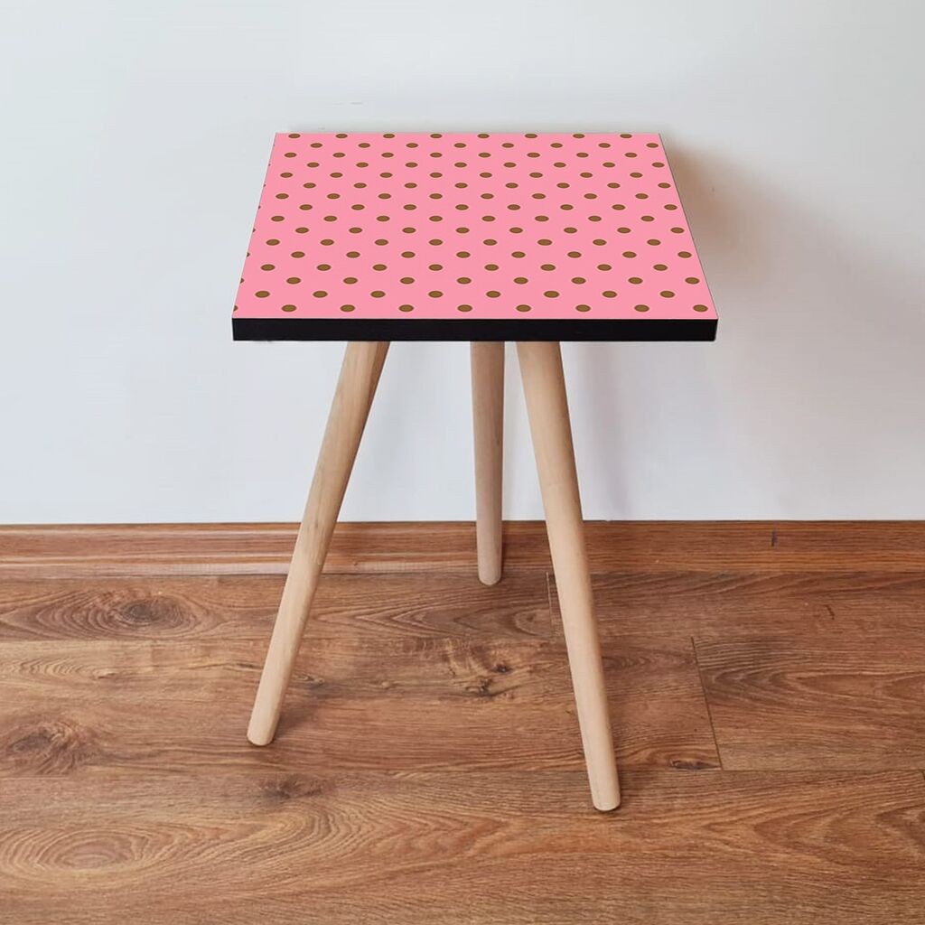 Маса Hanah Home Club Shp369, 35x42x35 см, розова