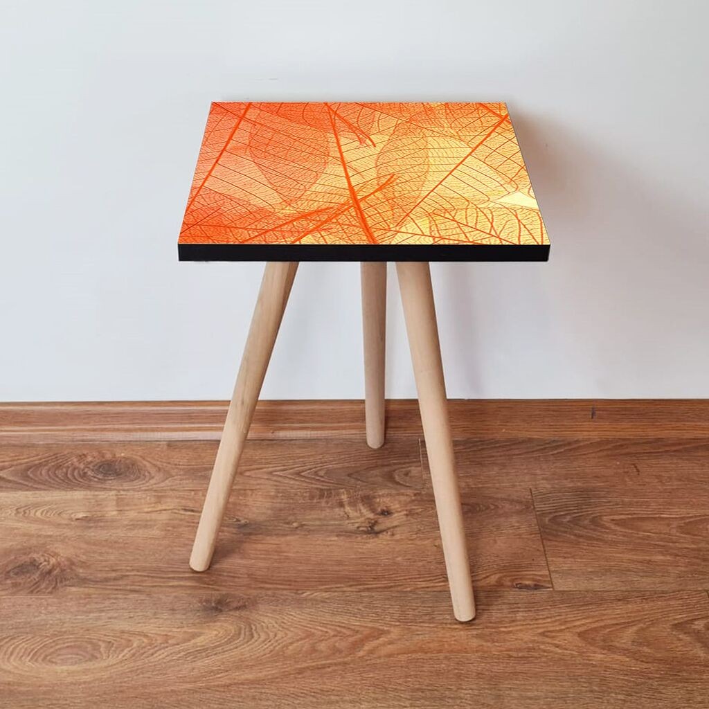 Маса Hanah Home Club Shp359, 35x42x35 см, портокалова