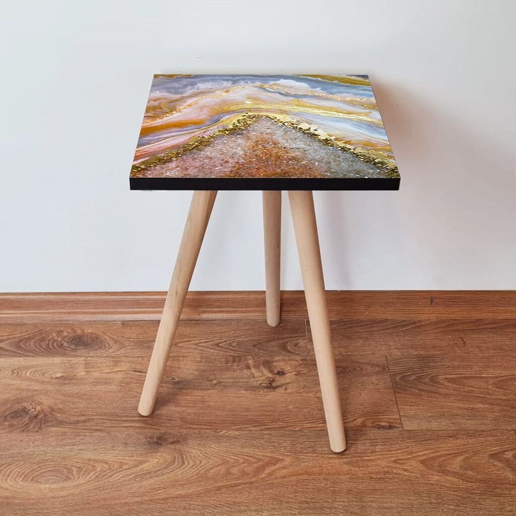 Маса Hanah Home Club Shp79, 35x42x35 см, шарена