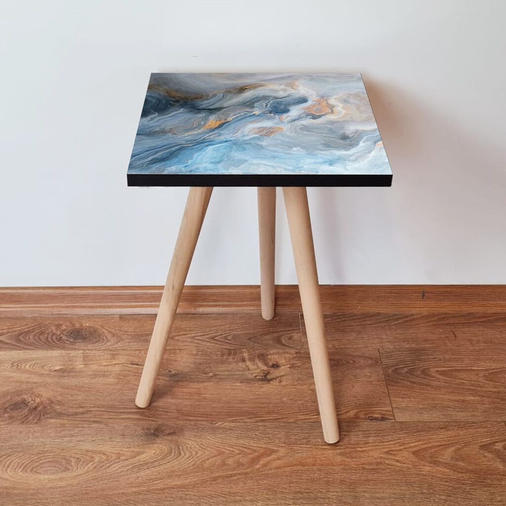 Маса Hanah Home Club Shp178, 35x42x35 см, сина