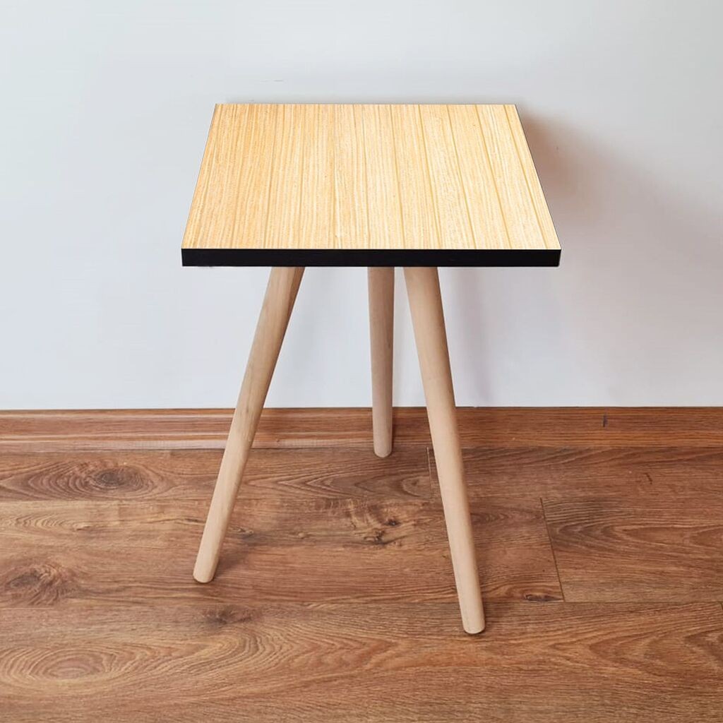 Маса Hanah Home Club Shp118, 35x42x35 см, кафеава