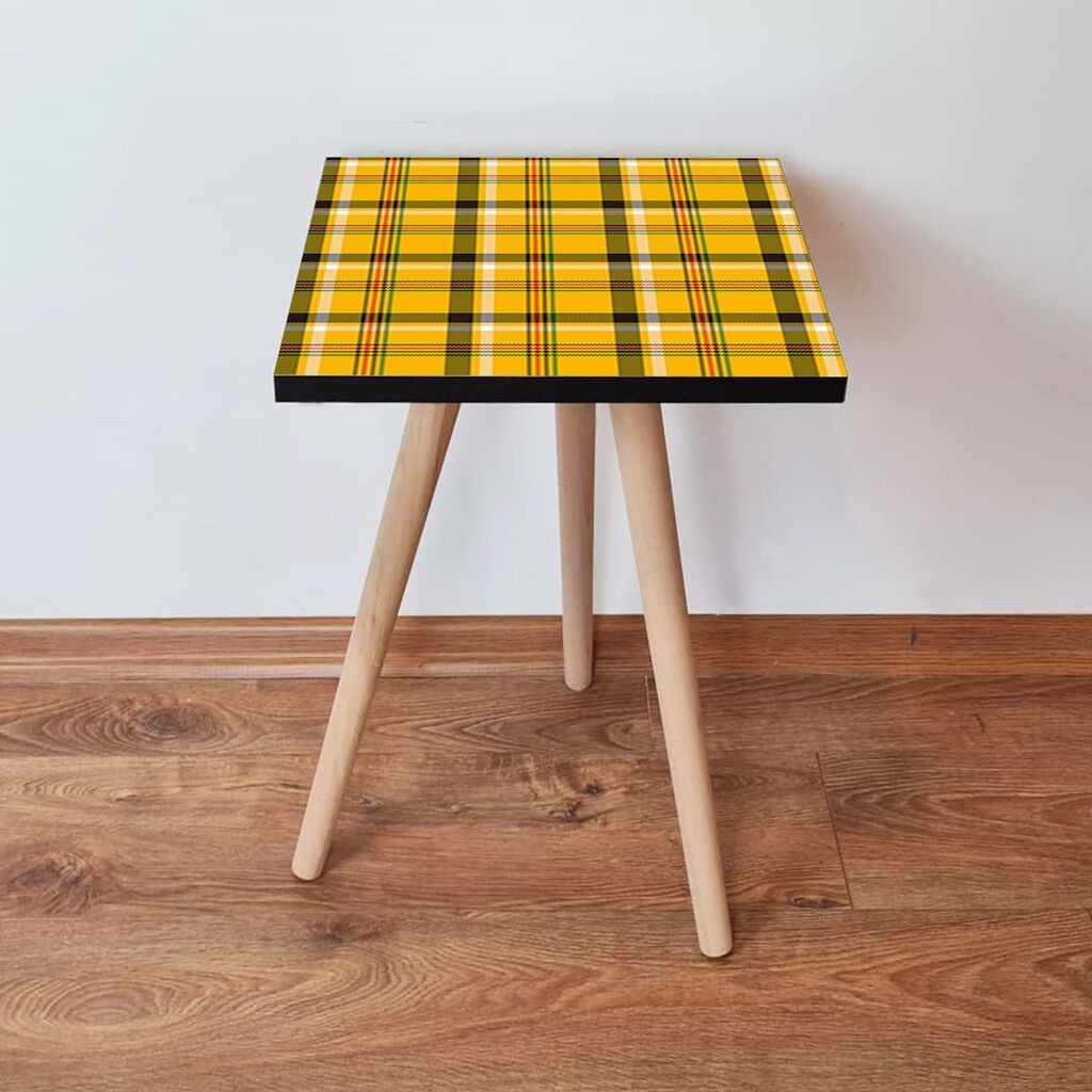 Маса Hanah Home Club Shp336, 35x42x35 см, жолта