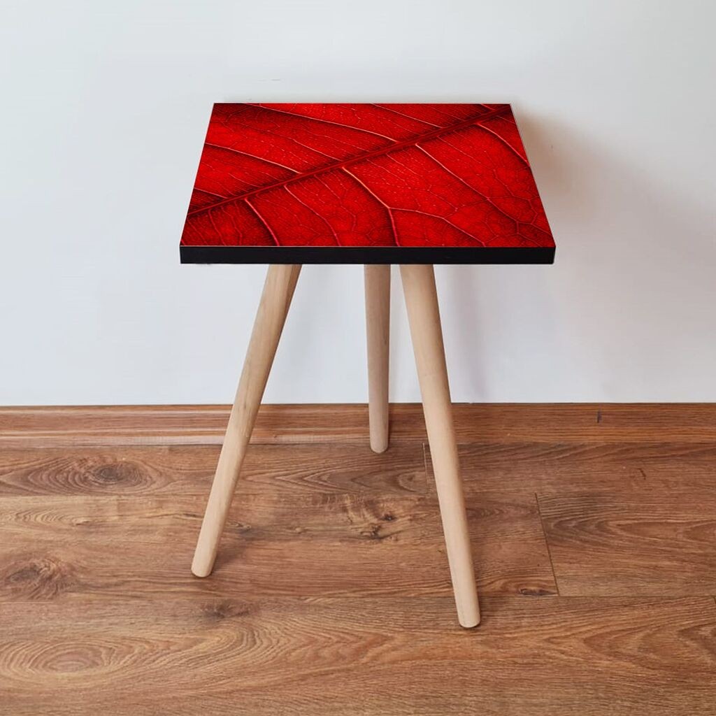 Маса Hanah Home Club Shp104, 35x42x35 см, црвена