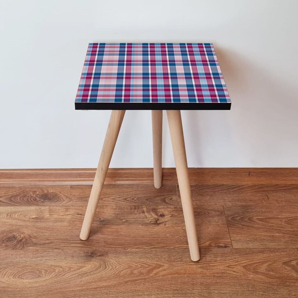 Маса Hanah Home Club Shp368, 35x42x35 см, шарена