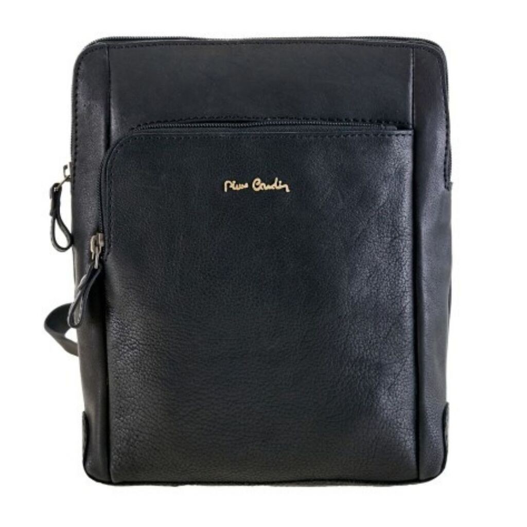 Машка чанта Pierre Cardin, црна