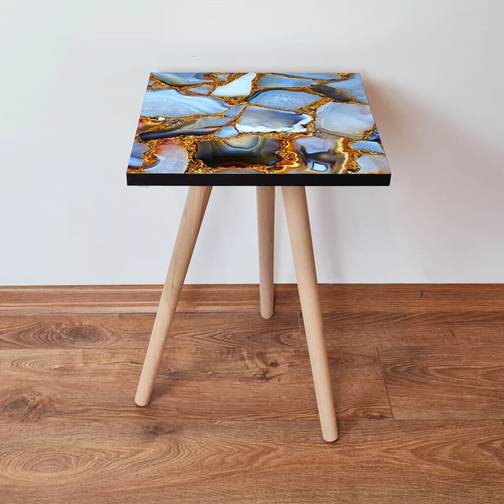 Маса Hanah Home Club Shp100, 35x42x35 см, шарена