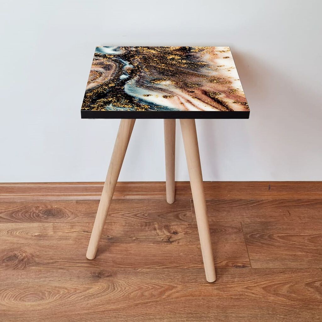 Маса Hanah Home Club Shp148, 35x42x35 см, шарена