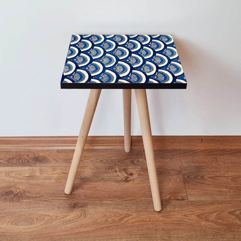 Маса Hanah Home Club Shp157, 35x42x35 см, сина