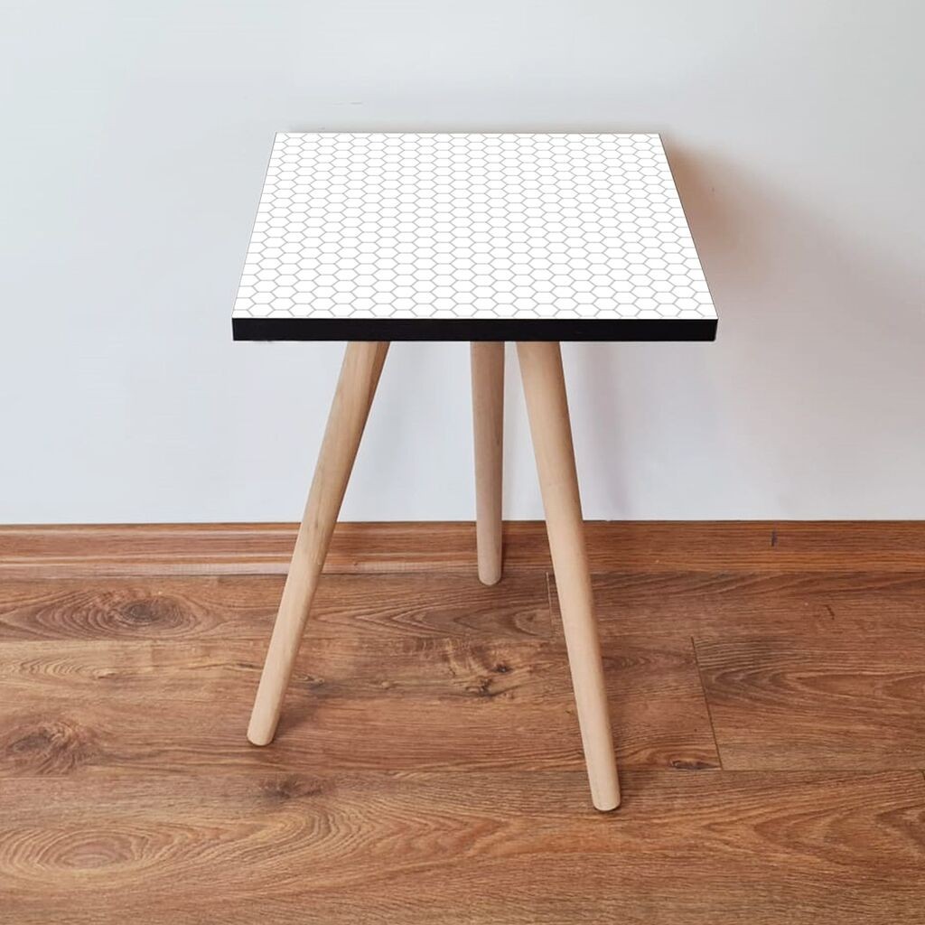 Маса Hanah Home Club Shp399, 35x42x35 см, бела